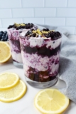 Blueberry Cheesecake Overnight Oats | The Nutritionist Reviews