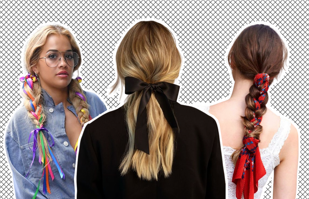 8 Ribbon Hairstyles to Try With Your Halo