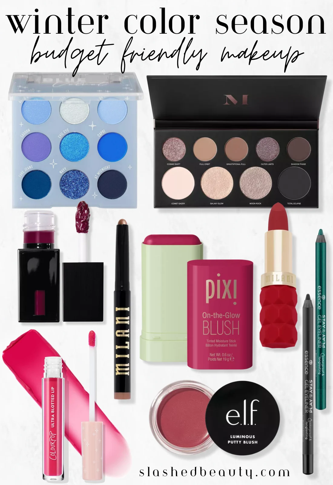 Budget Friendly Winter Color Season Makeup