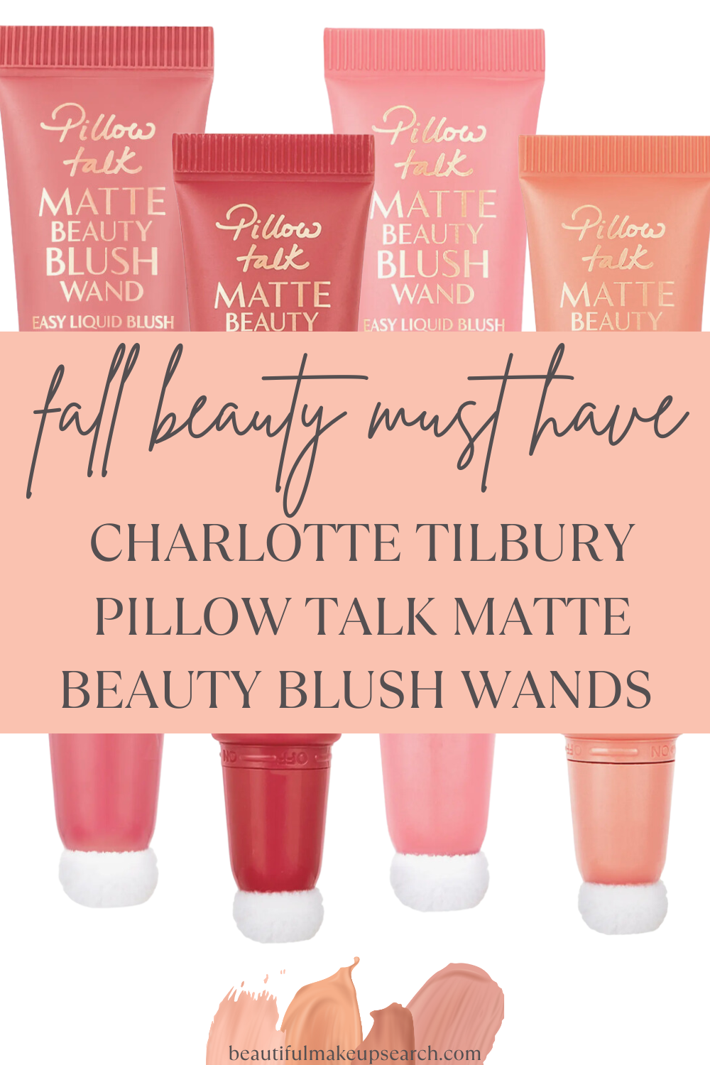 Charlotte Tilbury Pillow Talk Matte Beauty Blush Wands — Beautiful Makeup Search