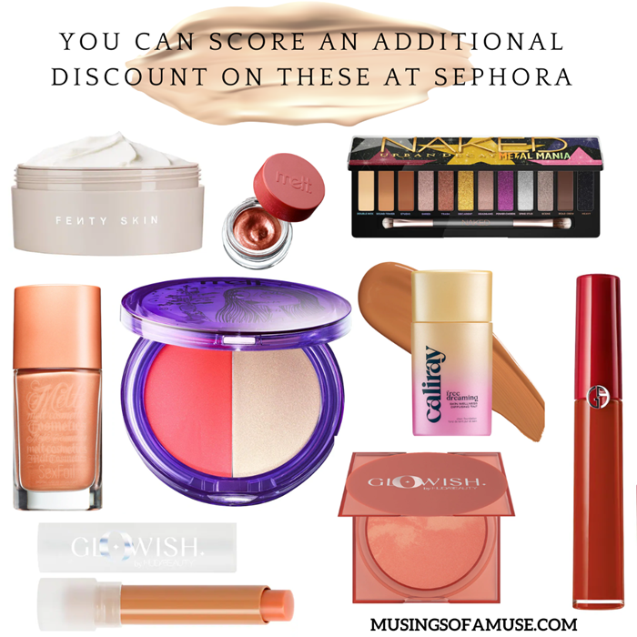 Makeup and Beauty Picks That You Can Score An Additional Discount On At Sephora