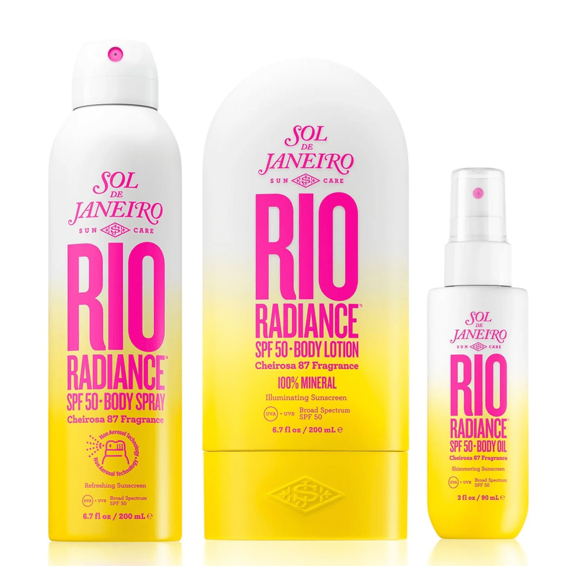 Meet New Sol de Janeiro Rio Radiance SPF 50 Collection